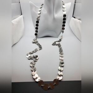 Sequined glamor golden girls style necklace ✨️ N1826